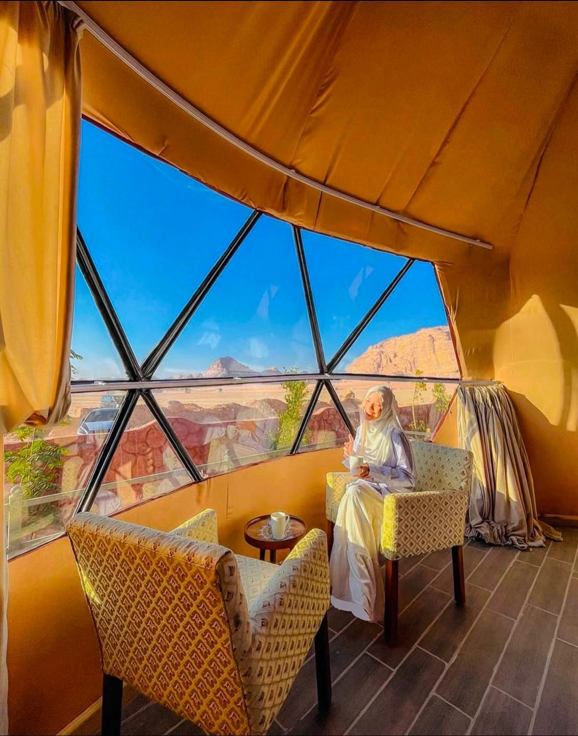 Rum Warm Bubble Camp Wadi Rum Exterior photo