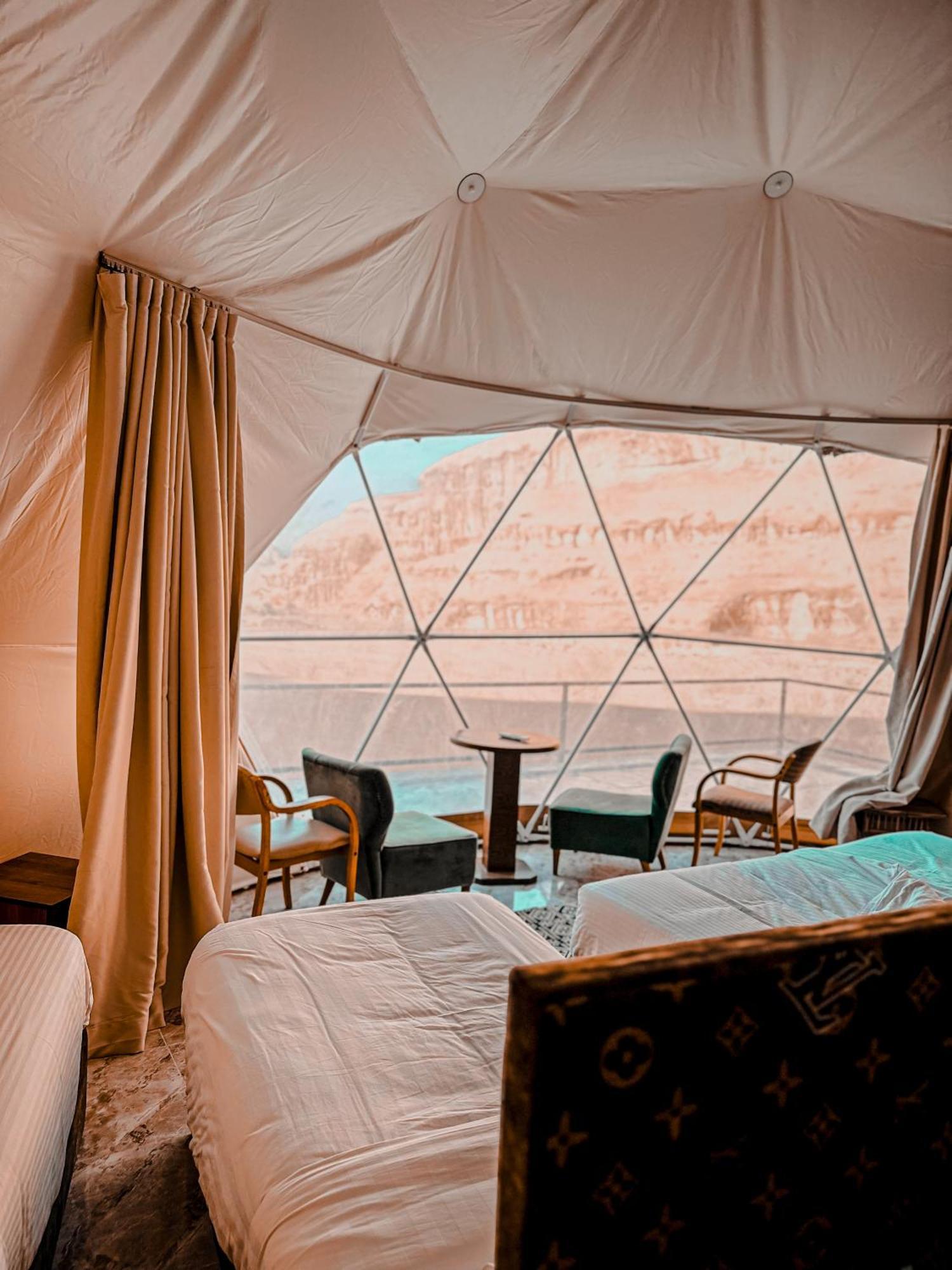 Rum Warm Bubble Camp Wadi Rum Exterior photo