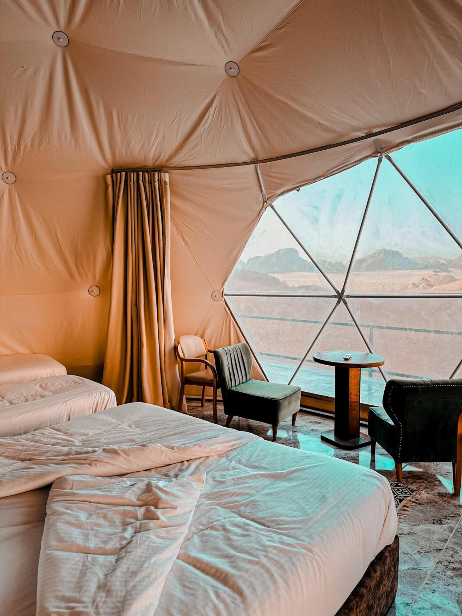 Rum Warm Bubble Camp Wadi Rum Exterior photo